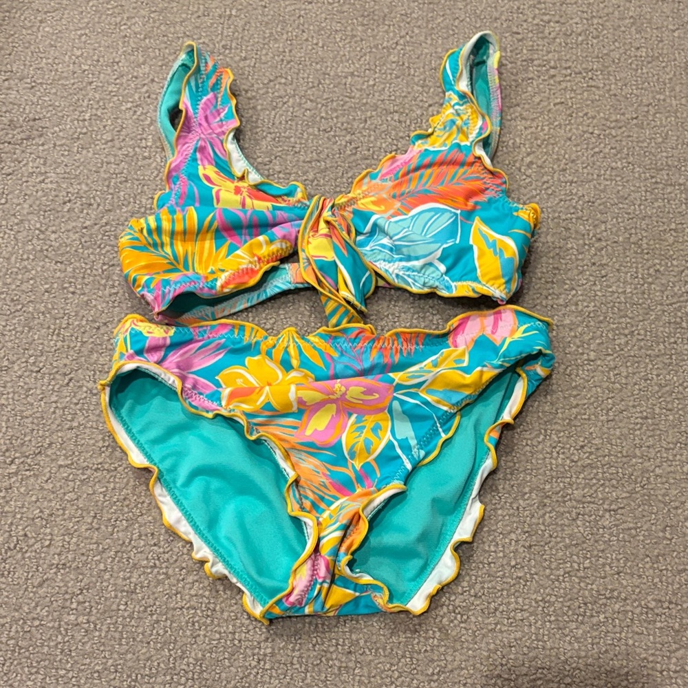 Hobie Vibrant Floral Kids Bikini